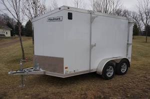 lot 16 image: 2018 7x12 New Custom Work Trailer