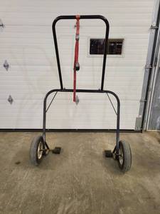 lot 22 image: Wheeled Snowmobile Dolly