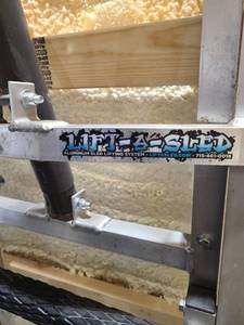 lot 21 image: Custom Snowmobile Stand for Pantera XT