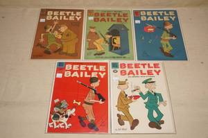 lot 1 image: Beetle Bailey Comics