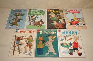 lot 3 image: Dell and Gold Key Comics - MuttJeff, Heathcote