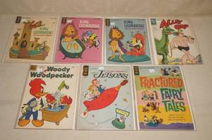 lot 4 image: Dell and Gold Key Comics - Jetsons, Woody, Leonardo