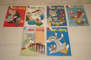lot 7 image: Tom and Jerry Comics