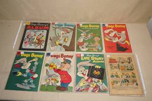 lot 10 image: Bugs Bunny Comics