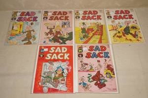 lot 22 image: Sad Sack Comics