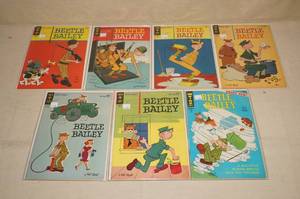 lot 32 image: Beetle Bailey Comics