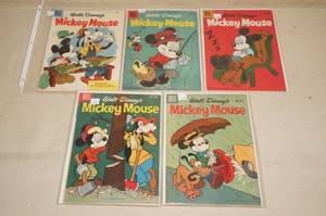 lot 37 image: Walt Disney Mickey Mouse Comics