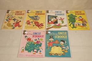 lot 55 image: Walt Disney Uncle Scrooge Comics