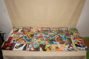 lot 73 image: Marvel Comics - Dr Strange, Hulk, Guardians, Thor