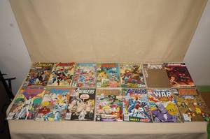 lot 74 image: Avengers and Infinity War Comics