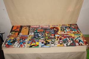 lot 76 image: Comics - Spider Man, Captain America, Venom