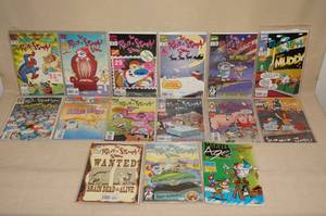 lot 78 image: Ren and Stimpy Comics