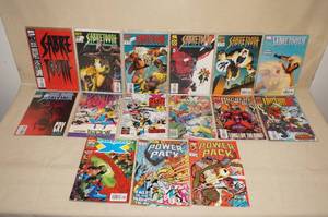 lot 89 image: X-Men Comics - Sabretooth, Power Pack