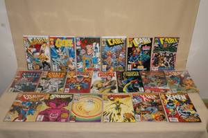 lot 90 image: X-Men Comics - Cable, Excalibur