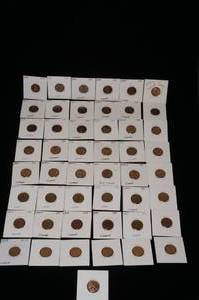 lot 33 image: US Wheat Pennies