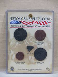 lot 20 image: Replica Historical Coin Set