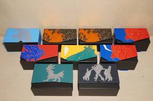 lot 43 image: Pokemon Card Storage Boxes