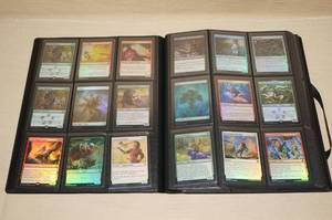 lot 54 image: Binder of Magic The Gathering Cards - Holos, Rares