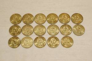 lot 91 image: Pinnacle Hockey Medallions