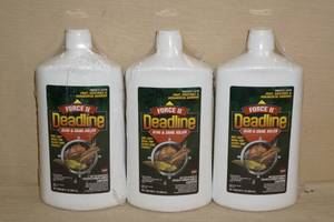 lot 120 image: 3 Bottles of Force II Deadline Slug and Snail Killer