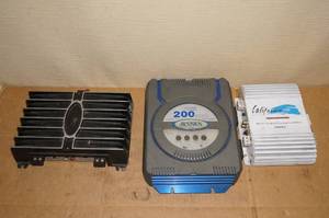 lot 177 image: 3 Car Audio Amplifiers - Rockford