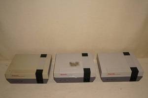 lot 184 image: 3 NES Systems