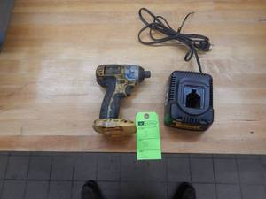 Dewalt 18v 14 Impact and Charger - In Working Condition