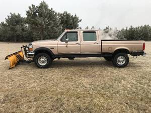 1997 Ford F250 HD 4x4 w Plow