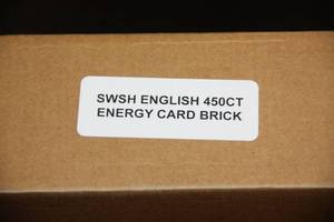 Pokemon Energy Card Factory Issued Brick  (2) 450 Card Bricks