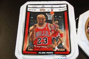 Collectible Plate Lot  Cal Ripken Jr & Michael Jordan
