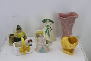 lot 5 image: Rosemeade, Brody, Shawnee Pottery