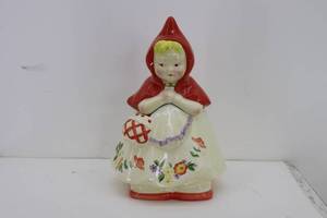 lot 16 image: Little Red Riding Hood Cookie Jar
