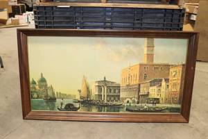 lot 58 image: Boward Painting 52 x 28