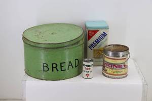 lot 71 image: Old Tins