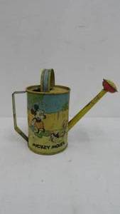 lot 93 image: Mickey Mouse Tin Sprinkler Can