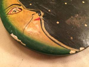 lot 45 image: Four Wooden Lunar Pieces