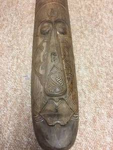 lot 66 image: Large Totem Like Carving