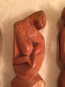 lot 71 image: Three Wooden Carvings