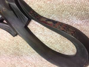 lot 140 image: Large Carved Lizard