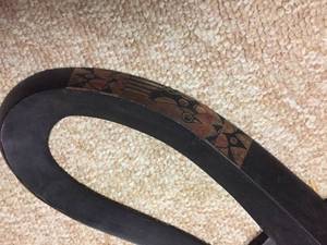 lot 148 image: Large Carved Lizard