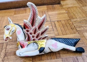 lot 17 image: Painted Flying Horse