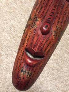 lot 191 image: Large Ornate Wall Mask