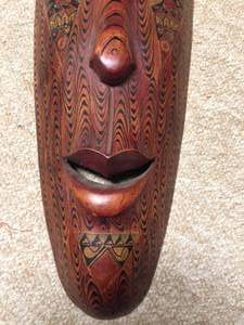 lot 193 image: Large Ornate Wall Mask