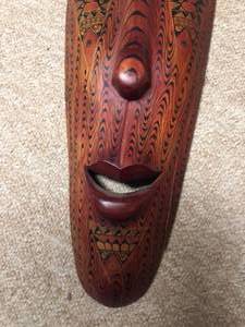 lot 199 image: Large Ornate Wall Mask