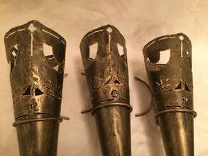 lot 263 image: Three Metal Wall Hangings