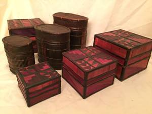 lot 277 image: Lot of 3 Nesting Boxes