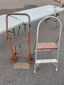 Step Stool & Dolly Cart