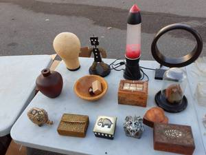 Wood Carvings & Trinket Boxes
