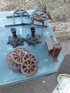 Lot Of Cast Iron & Metal Collectibles