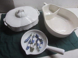 Bavarian, Pfaltzgraff, Fr. Fry Pan